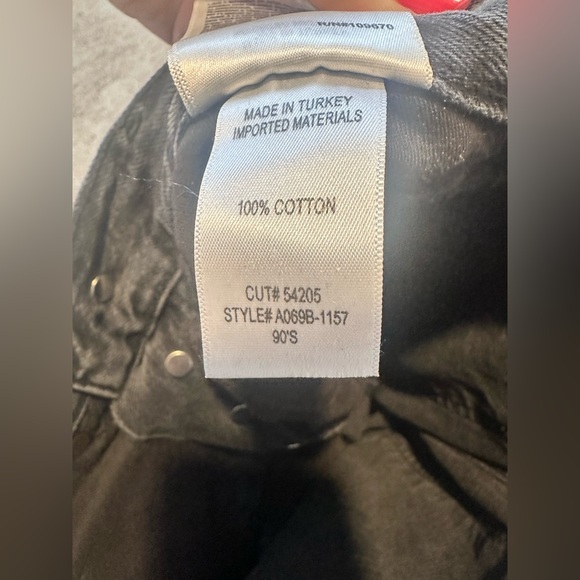 Agolde 90's Mid Rise Loose in Photogram Style #A069B-1157 - Picture 4 of 11